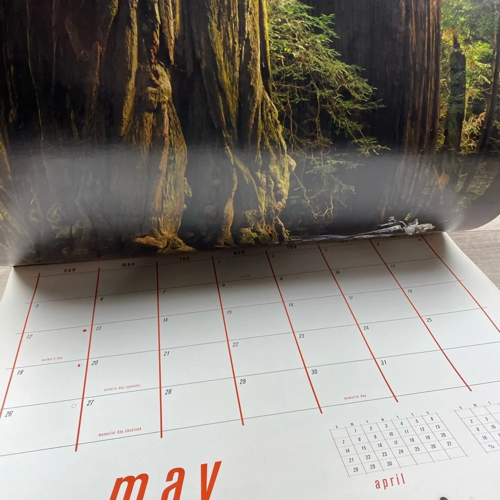Harley Davidson 2002 Wall Calendar Motorcycles Use Again in 2030! Y2K